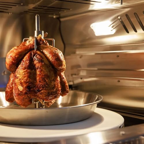 26-Inch Built-In Natural Gas Outdoor Pizza Oven with Rotisserie A193221
