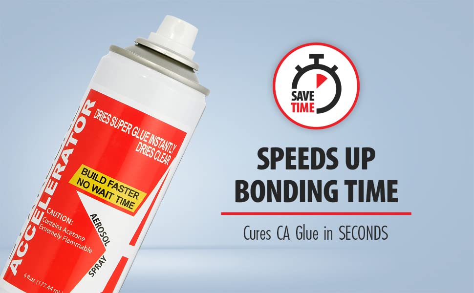 Thin, Medium, Thick CA Glue with Activator Bundle for Woodworking, Hobby Models, 3D Printing C426