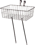 Wald 139 Front Bicycle Basket (18 x 13 x 6, Black)