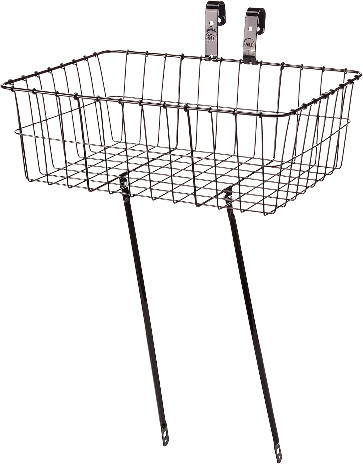 Wald 139 Front Bicycle Basket (18 x 13 x 6, Black)