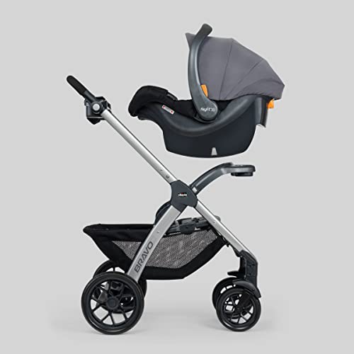 3-in-1 Travel System with Quick-Fold Car Seat and Stroller Combo for Infant W6889