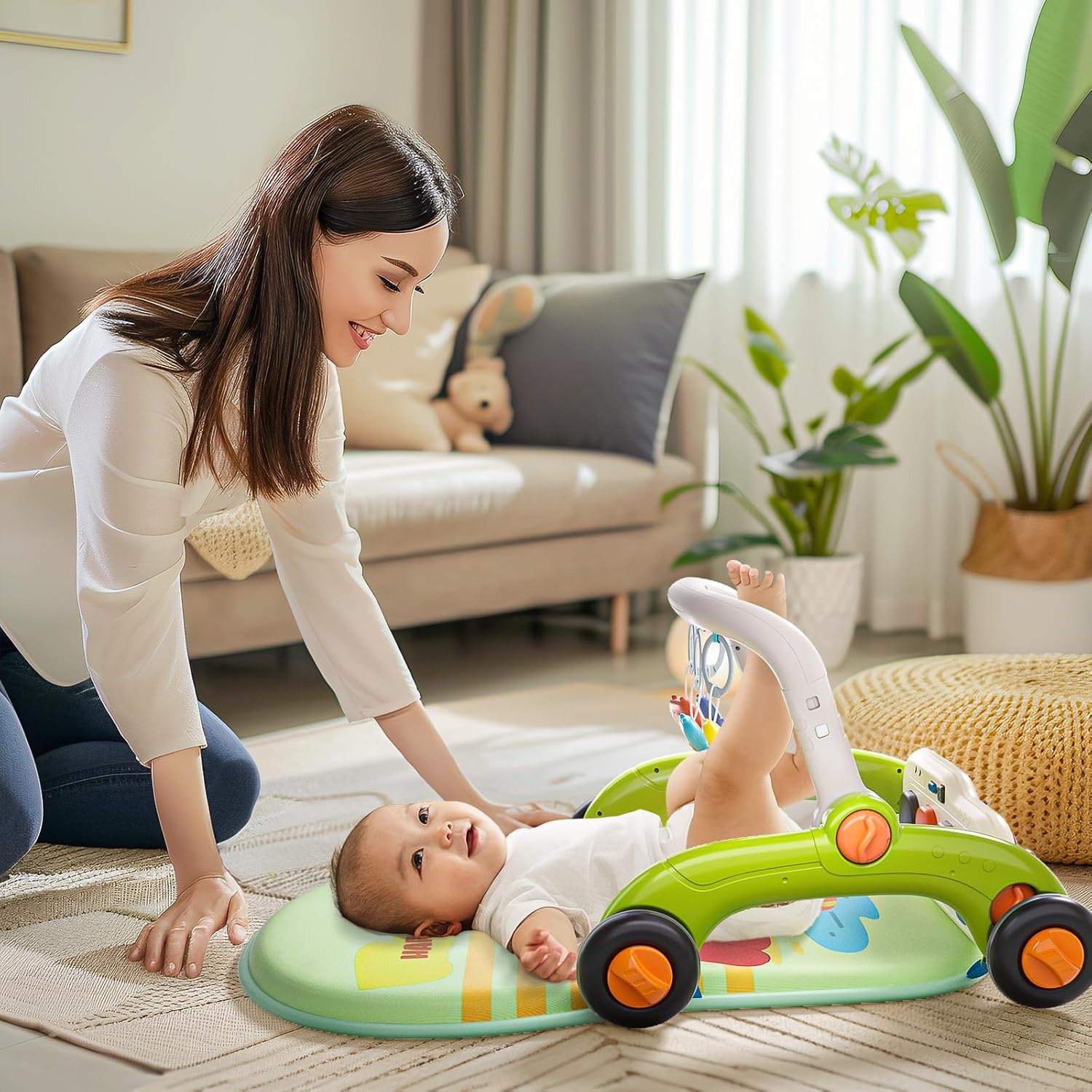Baby Gym Play Mat with Piano and Musical Activity Center C858