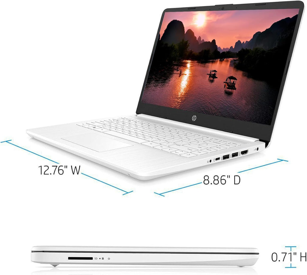 14-inch HD Laptop, Intel Dual Core, 8GB RAM, 128GB Storage, Windows 11 S X1229