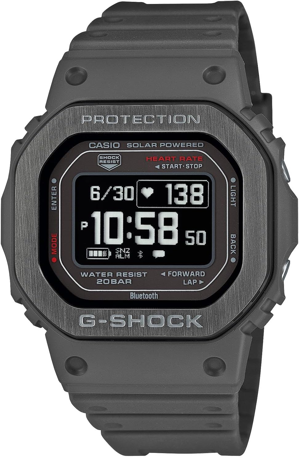 CASIO G-Shock DW-H5600MB-8JR [G-Shock G-Squad], gray