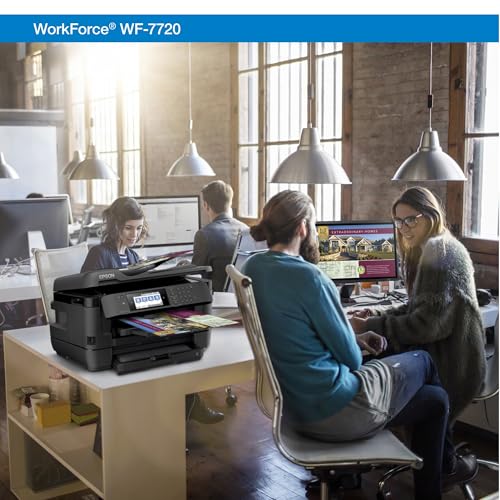 Wireless Wide-format Color Inkjet Printer with Copy, Scan, Fax and Ethernet E39046