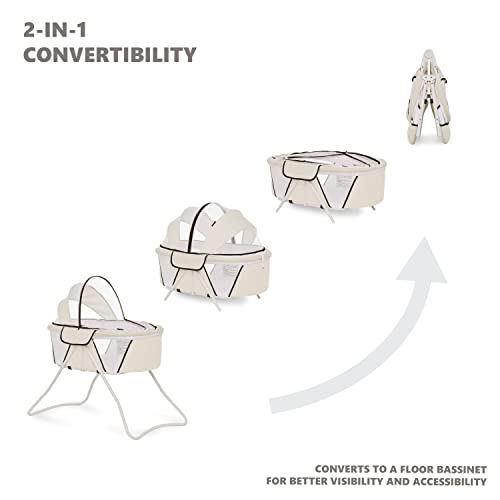 Convertible Portable Bassinet, Black E20964