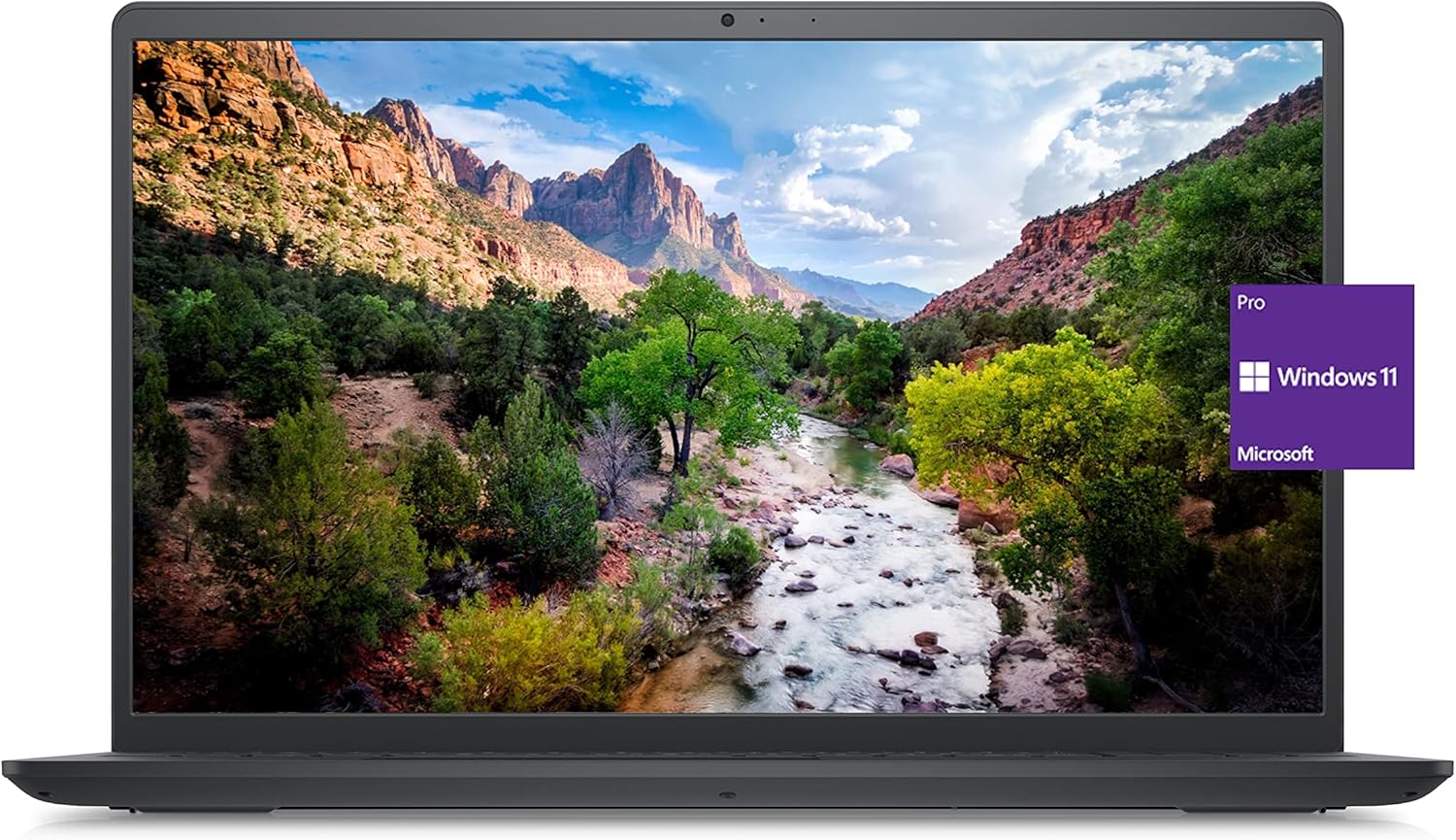Dell 2022 Newest Inspiron 15 3510 Business Laptop, 15.6" HD Display, Intel Celeron N4020 Processor, 16GB DDR4 RAM, 256GB PCIe SSD, Webcam, HDMI, Wi-Fi, Bluetooth, Windows 11 Pro, Black