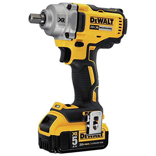 Cordless Impact Wrench Kit with Detent Pin Anvil, 1/2-Inch H56833