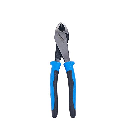 Diagonal Cutting Pliers, 8-Inch, Angled Head for Heavy-Duty Cutting D88606