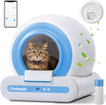 Self Cleaning Litter Box Automatic Cat Litter Box Self Cleaning with APP Odor Control Cat Litter Box Automatic Cleaning for Multiple Cats Families