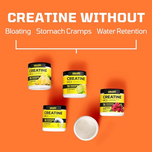 Raspberry Flavored Creatine HCl Powder, 64 Servings I62962