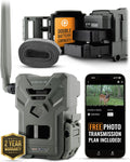 SPYPOINT FLEX-PLUS Cellular Trail Camera, 36MP Photos and 1080p Videos w/Sound, Double The Battery Capacity, GPS-Enabled, Dual-SIM LTE Connectivity, 100' Flash & Detection Range, 4 capture modes