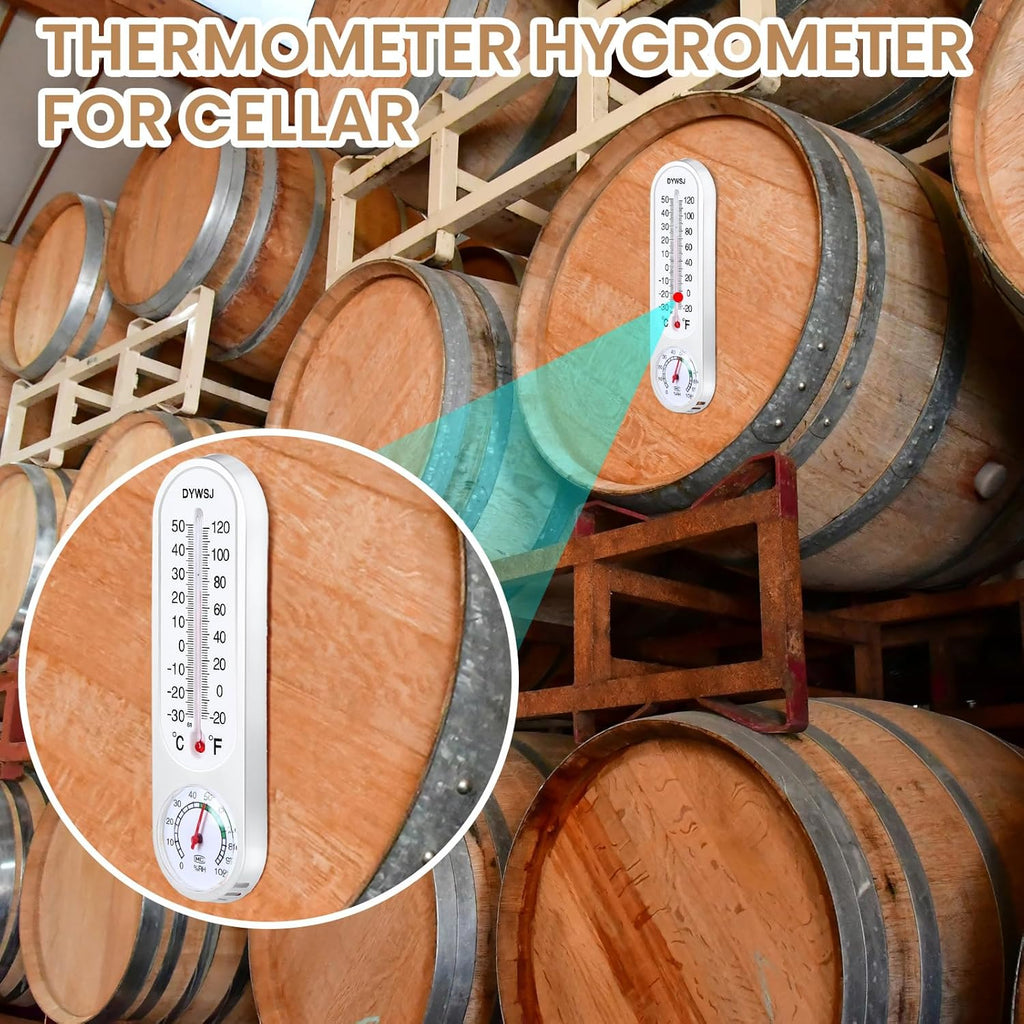 Indoor/Outdoor Thermometer Hygrometer with Celsius/Fahrenheit S320436