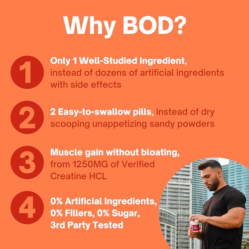 Creatine HCL Capsules for Muscle Support and Endurance D253