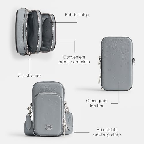 Men's Leather Phone Crossbody Bag K141969