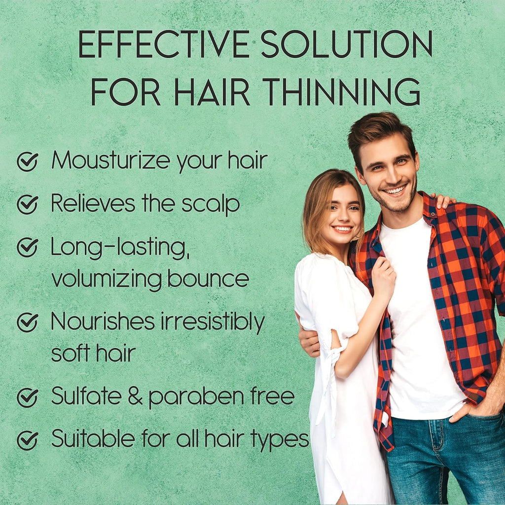 Tea Tree Shampoo and Conditioner Set for Hair Growth, Thinning Hair, Paraben & Sulfate Free W69059