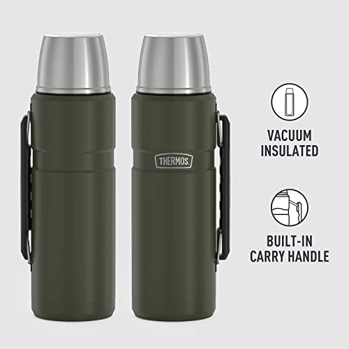 Stainless Steel Vacuum-Insulated Beverage Bottle, 40 Ounce T6342