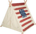 Pacific Play Tents 60200 Americana A-Frame Play Tent, Play House - 42" x 45" x 35",Multi