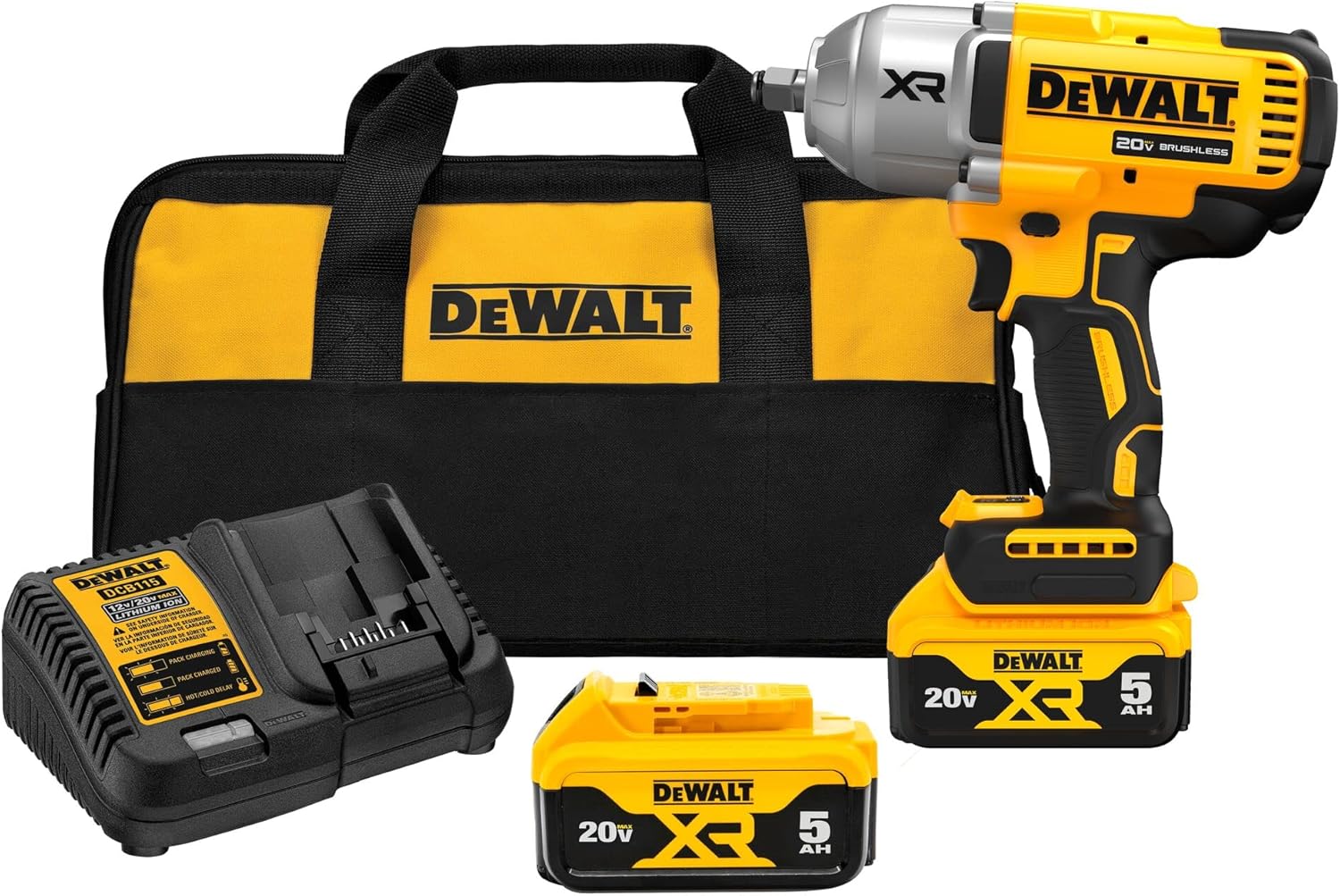 1/2 in. High Torque Impact Wrench with Hog Ring Anvil Kit L647