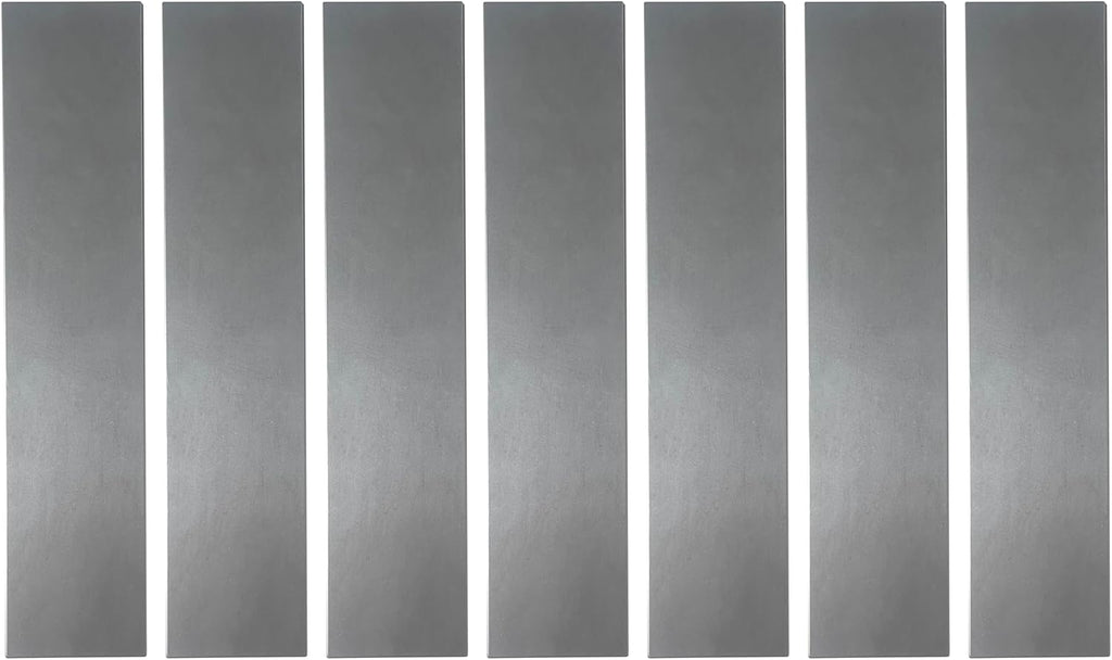Heavy Duty Steel Charcoal Offset Smoker Tuning Plates, Heat Deflector Tuning - 7-Pack, Great Accessories for Oklahoma-Joe Highland Offset Smoker and More