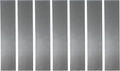 Heavy Duty Steel Charcoal Offset Smoker Tuning Plates, Heat Deflector Tuning - 7-Pack, Great Accessories for Oklahoma-Joe Highland Offset Smoker and More