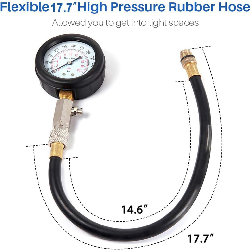 Fuel Pressure Tester Kit and Compression Tester Kit Q3582