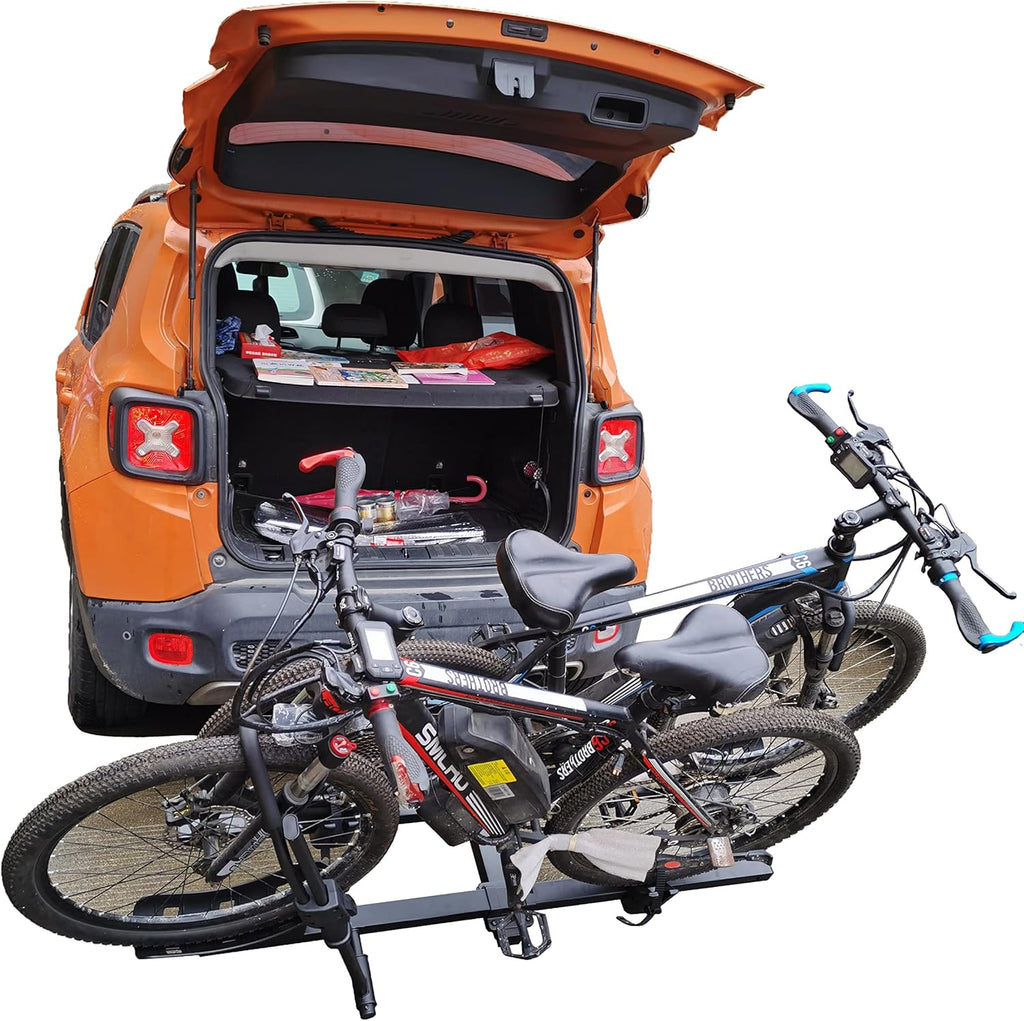 2-Bike Hitch Platform Rack for Standard, Fat Tire, Electric Bikes S827762