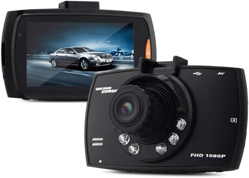 Dash Cam 1080P Car DVR with 2.7" LCD Screen and 170° Wide Angle C296