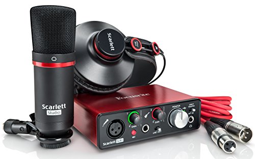 USB Audio Interface with XLR Cable and Polishing Cloth T60020