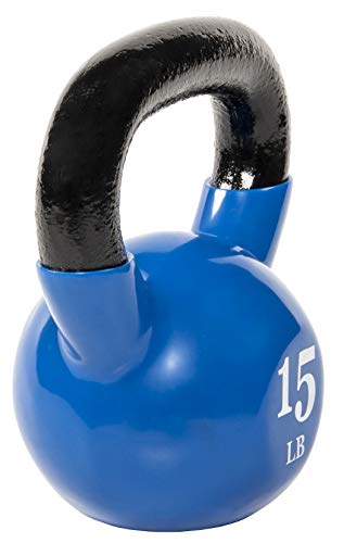 Vinyl Coated Cast Iron Kettlebell J1526