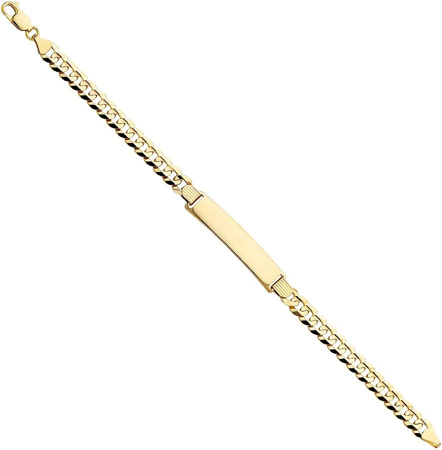 Mens Cuban ID Bracelet 8.5" K815236