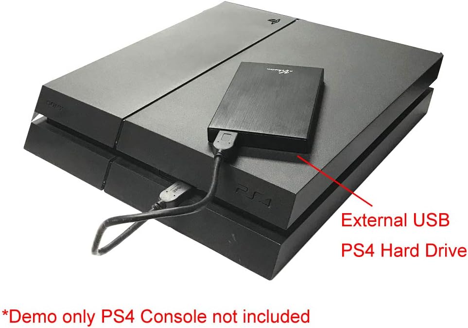 2TB USB 3.0 Portable External Hard Drive for PS4 B78063