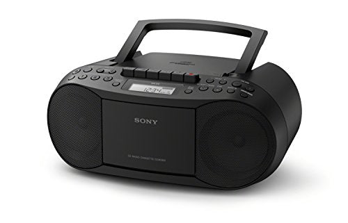 CD and Tape Boombox with Radio - Black V848