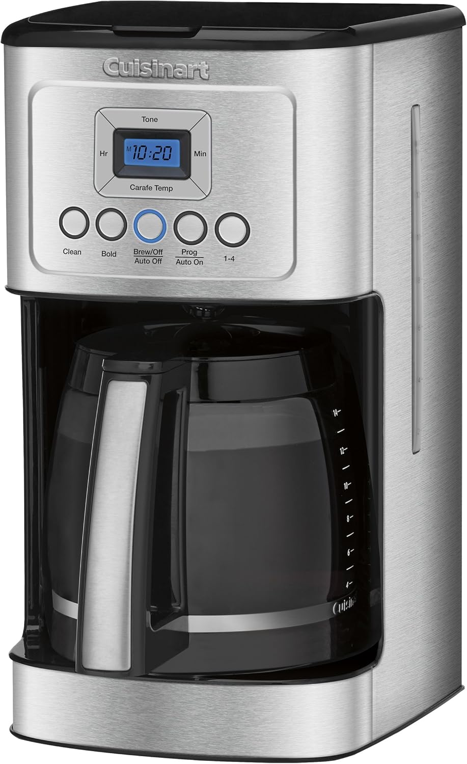 Automatic Burr Mill Coffee Maker, 14-Cup Glass Carafe, Stainless Steel Z866
