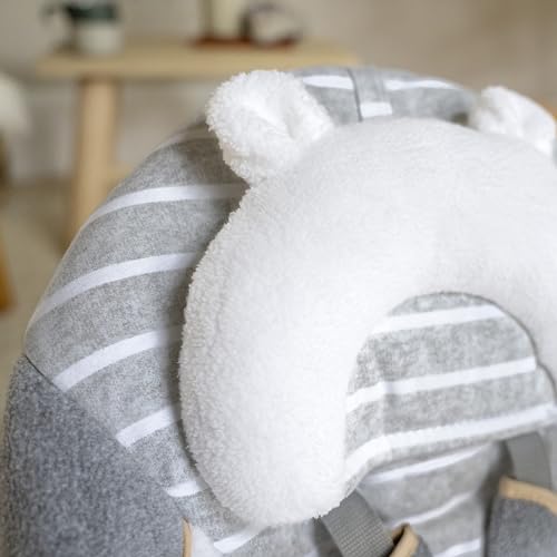 2-in-1 Portable Baby Swing & Infant Seat with Vibrations and Nature Sounds T7354