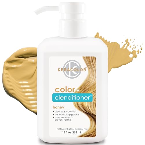 Keracolor Clenditioner Hair Dye (22 Colors) Semi Permanent Hair Color Depositing Conditioner, 12 Fl Oz