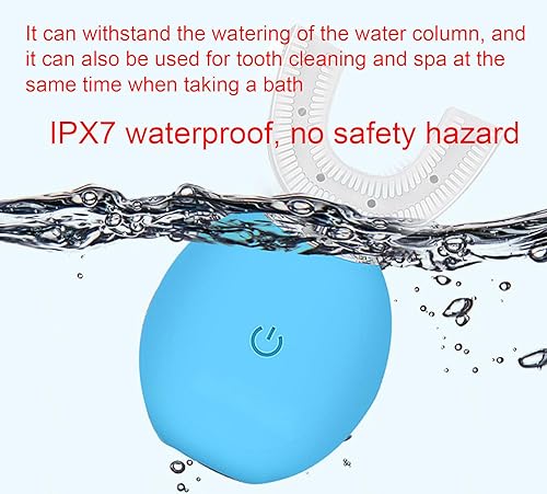 U Shaped Automatic Toothbrush for Adults, Wireless Charging, IPX7 Waterproof Z617