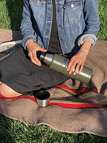 Stainless Steel Vacuum-Insulated Beverage Bottle, 40 Ounce T6342