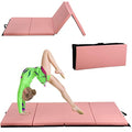 BLKMTY Gymnastics Mats 4'x6'x2"/4'x8'x2" Tumbling Mat Folding Gym Mats for Home Gymnastics Panel Mats for Yoga Lightweight Tumbling Mat Kids Exercise Mat Aerobics Stretching Wrestling Mats