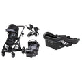 Baby Trend Morph Single to Double Travel System with EZ-Lift 35 Plus Infant Car Seat and Extra Base