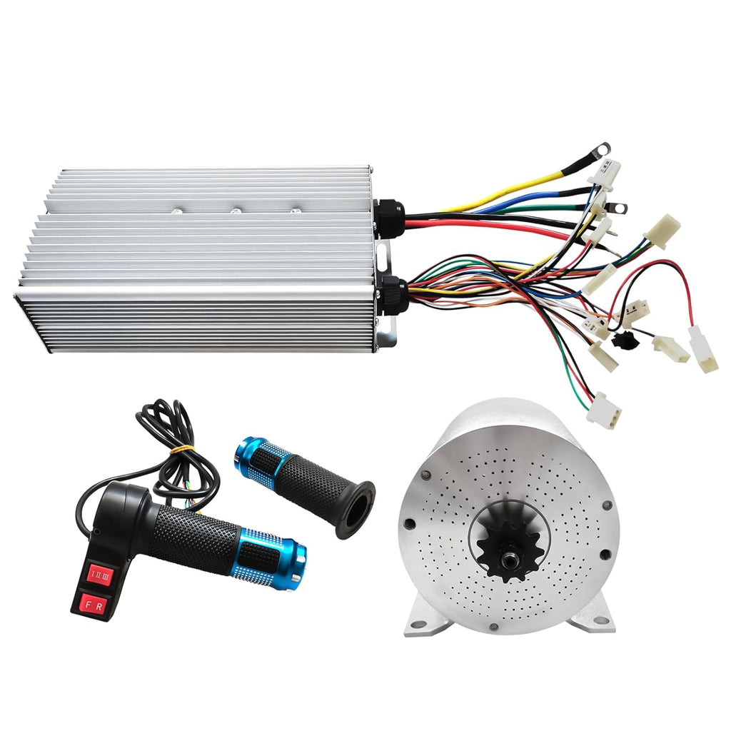 72V 3000W Brushless Electric Motor with Controller for Go Kart Scooter E-Bike R1095
