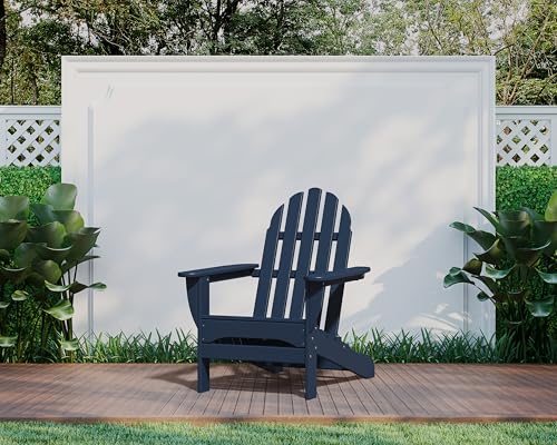 Adirondack Chair with Side Table, Polyethylene, Aruba L4219