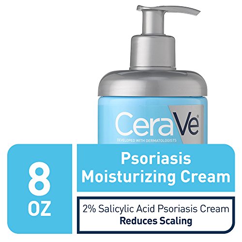 Psoriasis Treatment Cream with Salicylic Acid and Urea, Fragrance Free, 8 Oz J7113