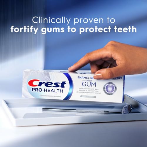 Enamel Repair and Gum Toothpaste, Anticavity Antibacterial Fluoride, 4.8 oz O732415