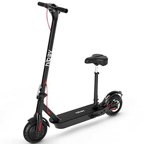 Hiboy KS4/KS4 Pro (Hiboy S2 Pro Upgraded Version) Electric Scooter Adults with 500W Motor (Ver. KS4 350W), 19 MPH 25 Miles Range (Ver. KS4 17 Miles), 8"-10" Tires Folding Commuter Electric Scooter