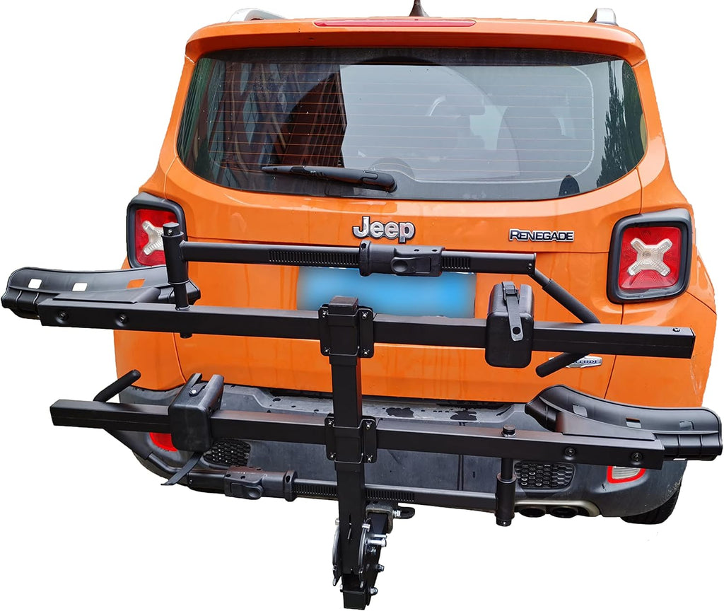 2-Bike Hitch Platform Rack for Standard, Fat Tire, Electric Bikes S827762