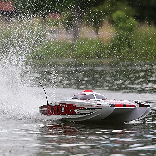 RC Brushless Catamaran Boat 42in RTR, White/Red J255