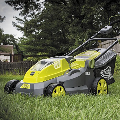 Cordless 16-Inch Brushless Lawn Mower Kit with Battery and Charger Q9349