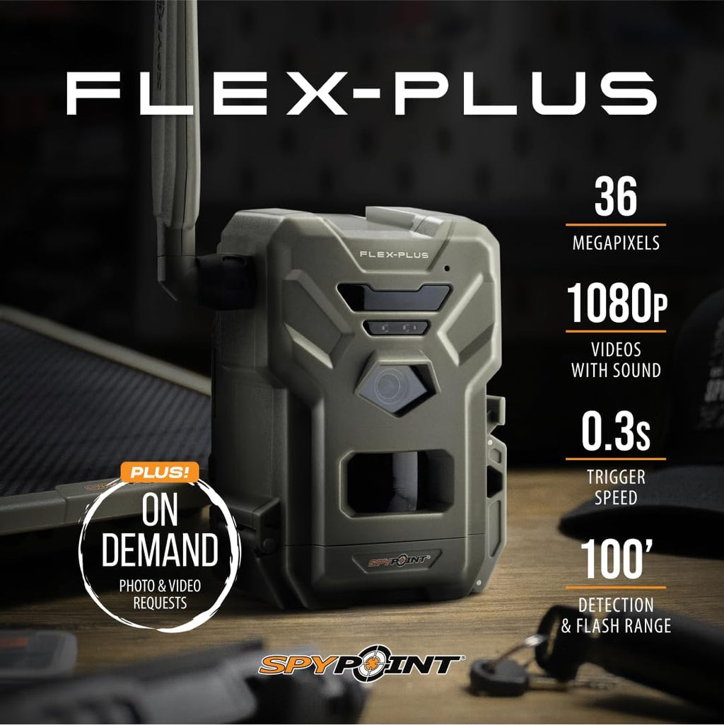 Cellular Trail Camera, 36MP Photos and 1080p Videos with Sound, GPS-Enabled, Dual-SIM LTE K713