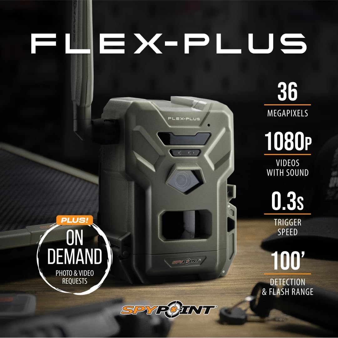 Cellular Trail Camera, 36MP Photos and 1080p Videos with Sound, GPS-Enabled, Dual-SIM LTE K713